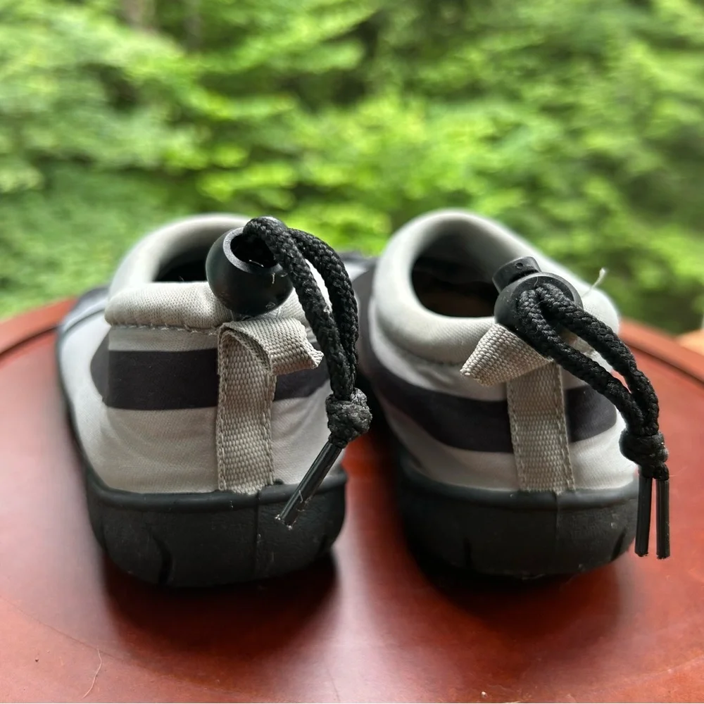 RBX Kids Water Shoes | Size 11/12 | Gray & Black | Pool, Creek & Beach Fun